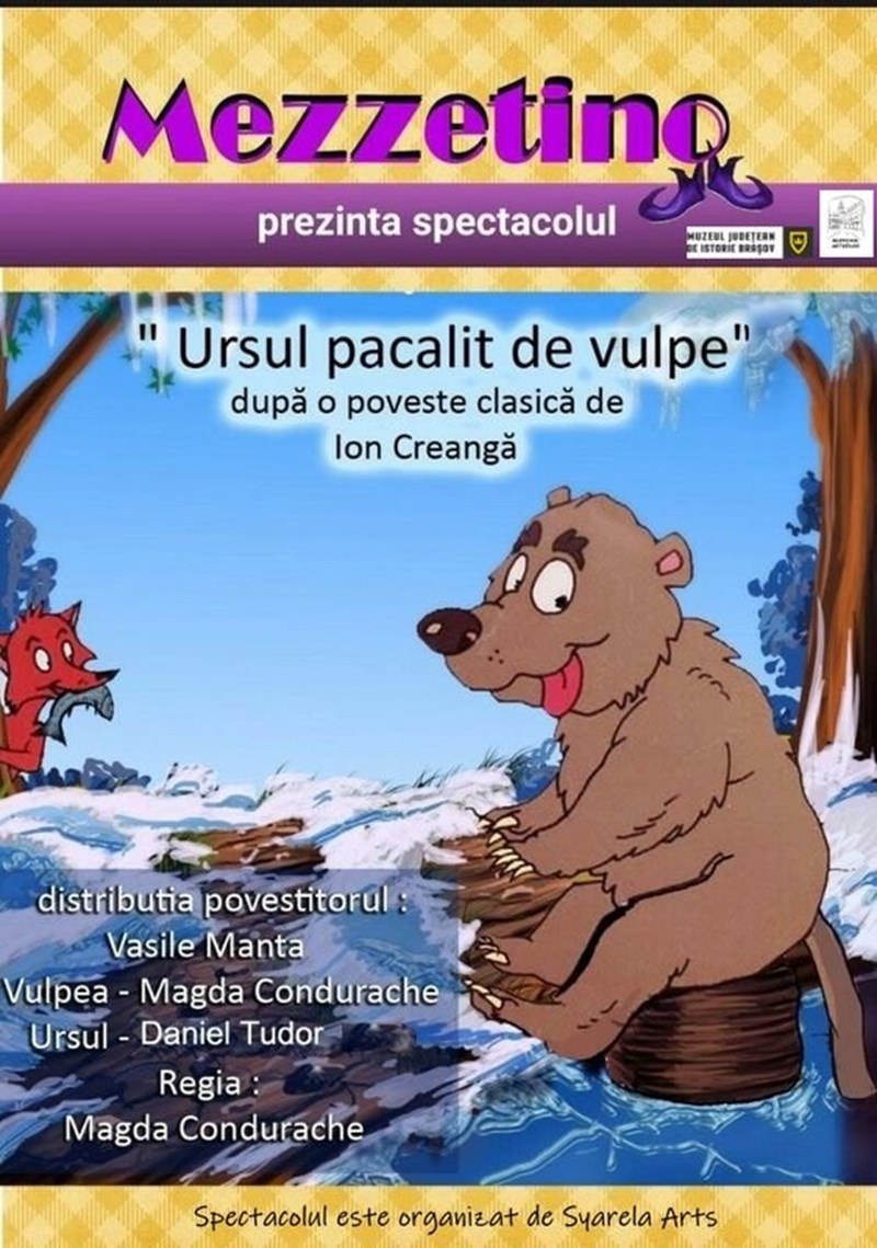 bilete Ursul pacalit de vulpe 