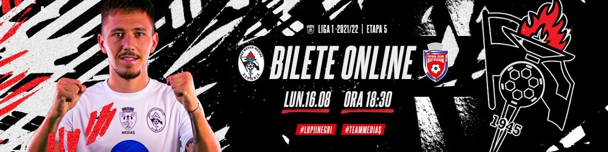 bilete CS Gaz Metan Medias - FC Botosani - CASA Liga 1