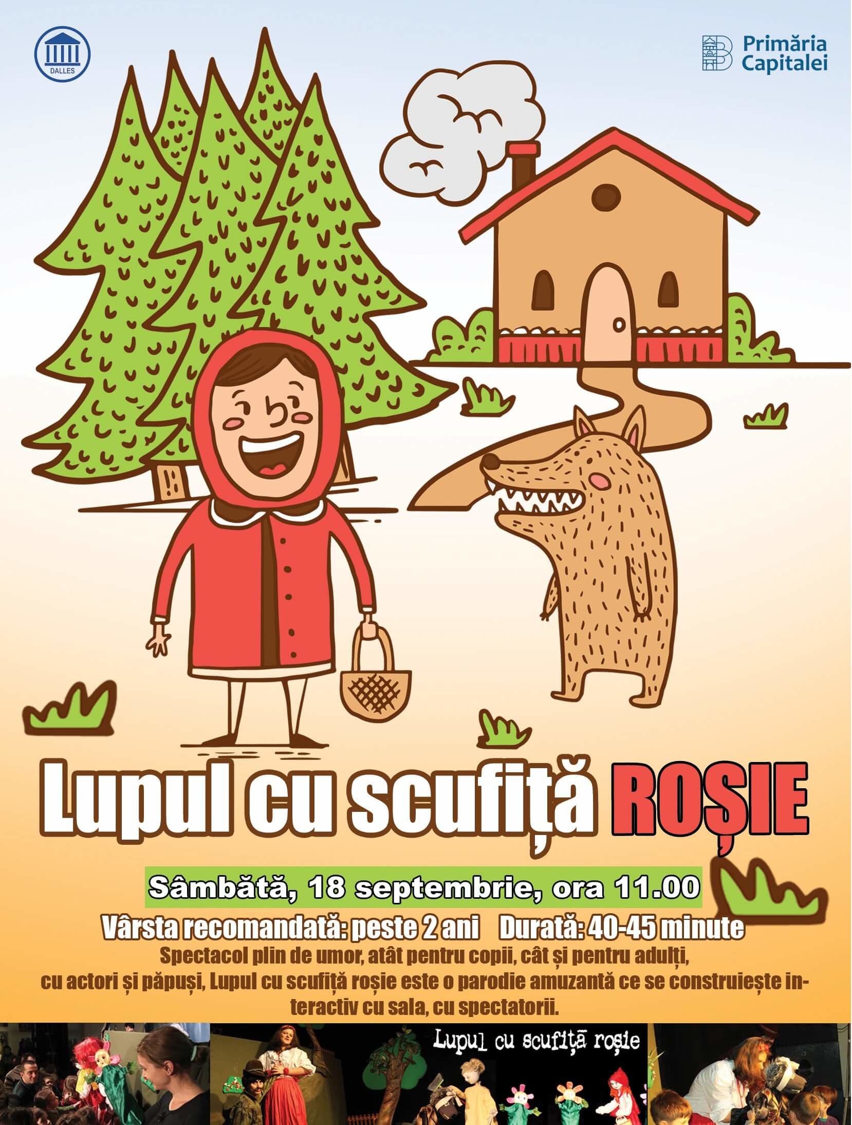 bilete Lupul cu Scufita Rosie