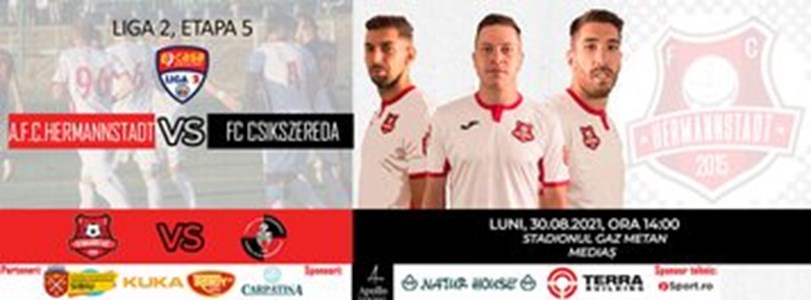 bilete AFC Hermannstadt - AFK Csikszereda
