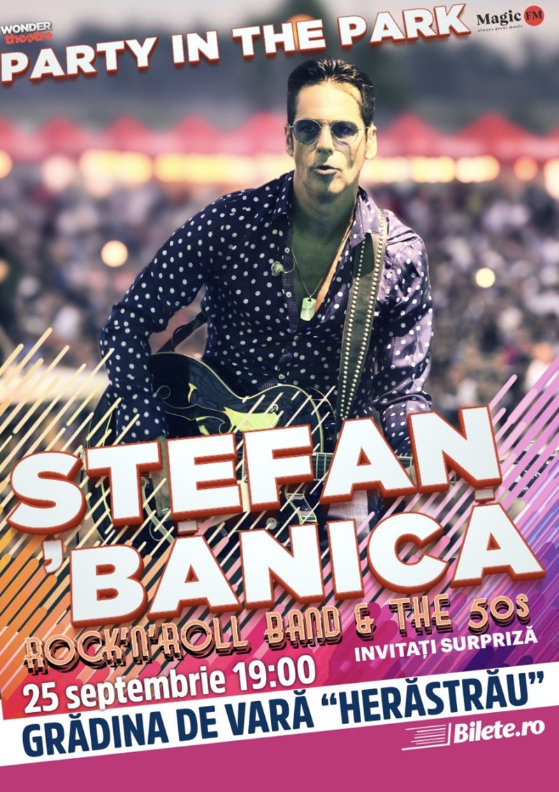 bilete Stefan Banica - Party in The Park
