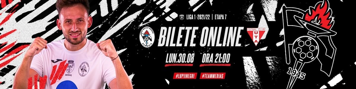 bilete Gaz Metan Medias - UTA Arad - CASA Liga 1