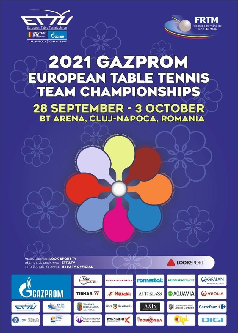 bilete GAZPROM - European Table Tennis Team Championships