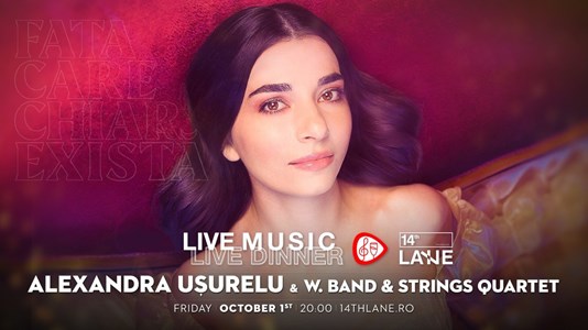 bilete Alexandra Usurelu & W.Band & Strings Quartet