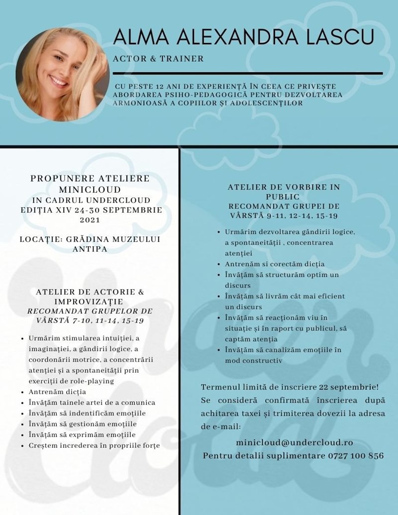 bilete Ateliere MiniCloud
