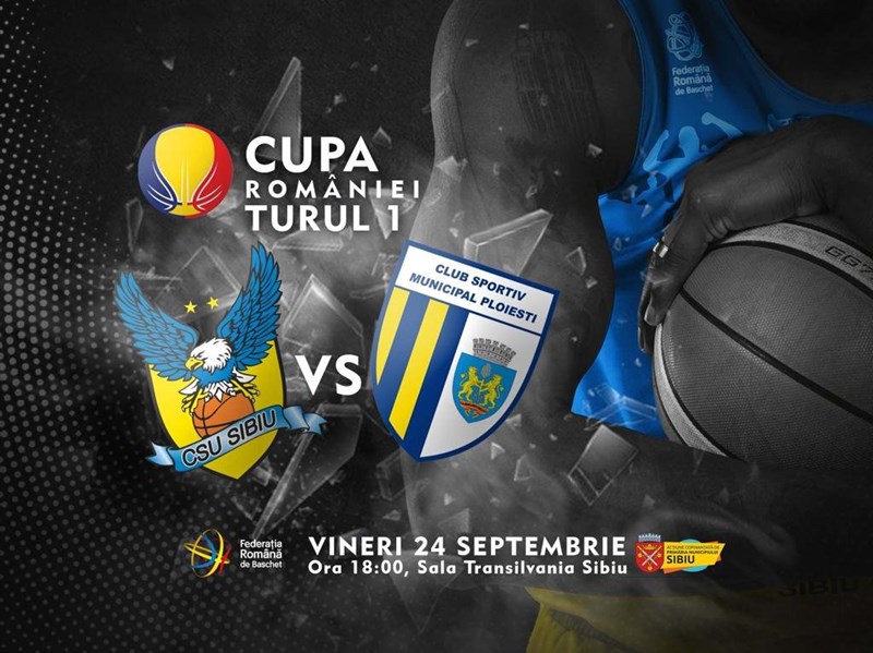 bilete Cupa Romaniei - CSU Sibiu - CSM Ploiesti - Baschet
