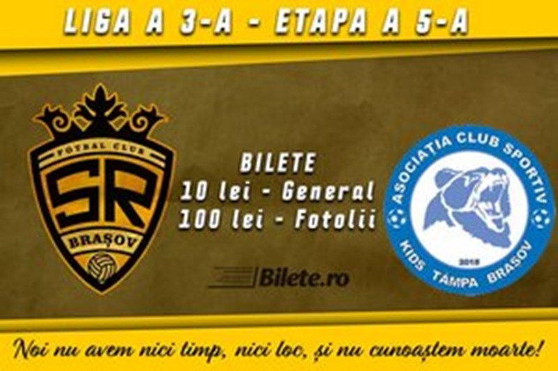 bilete SR Brasov - Kids Tampa Brasov