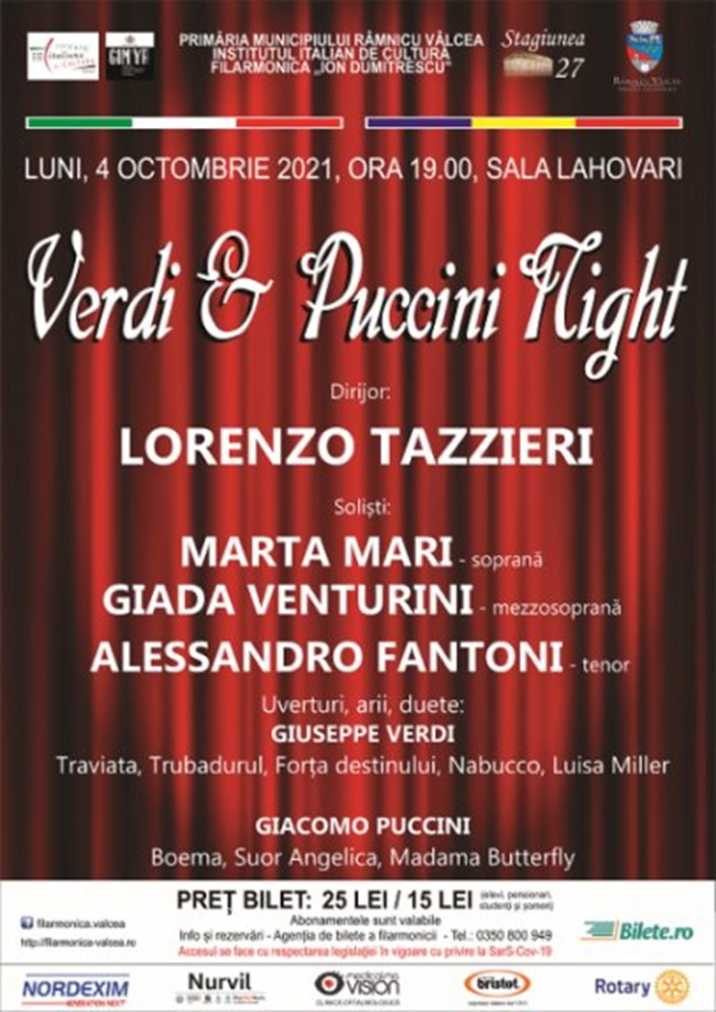 bilete Verdi si Puccini Night
