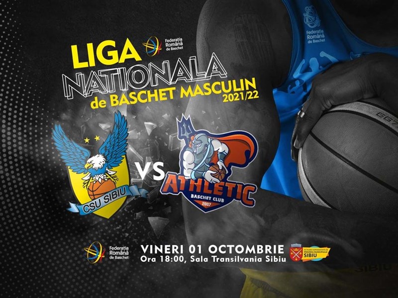 bilete BC CSU Sibiu - ABC Athletic Neptun Constanta - Baschet