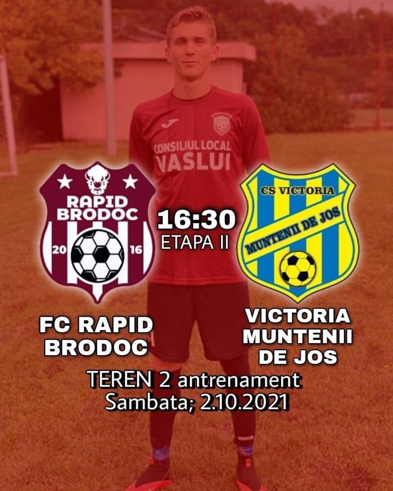 bilete FC Rapid Brodoc - Victoria Muntenii de Jos
