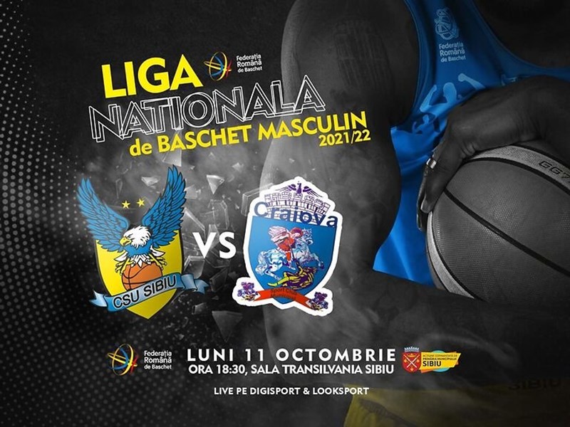 bilete BC CSU Sibiu - SCMU Craiova - Baschet