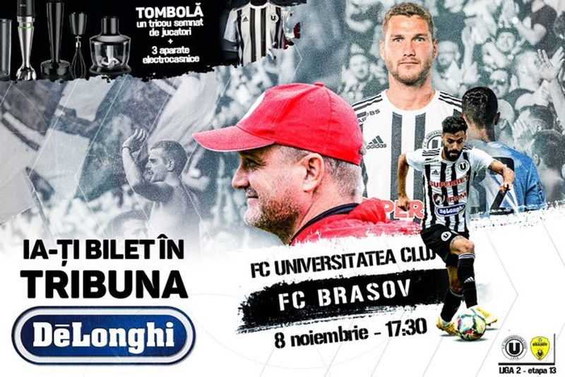 bilete FC Universitatea Cluj - FC Brasov