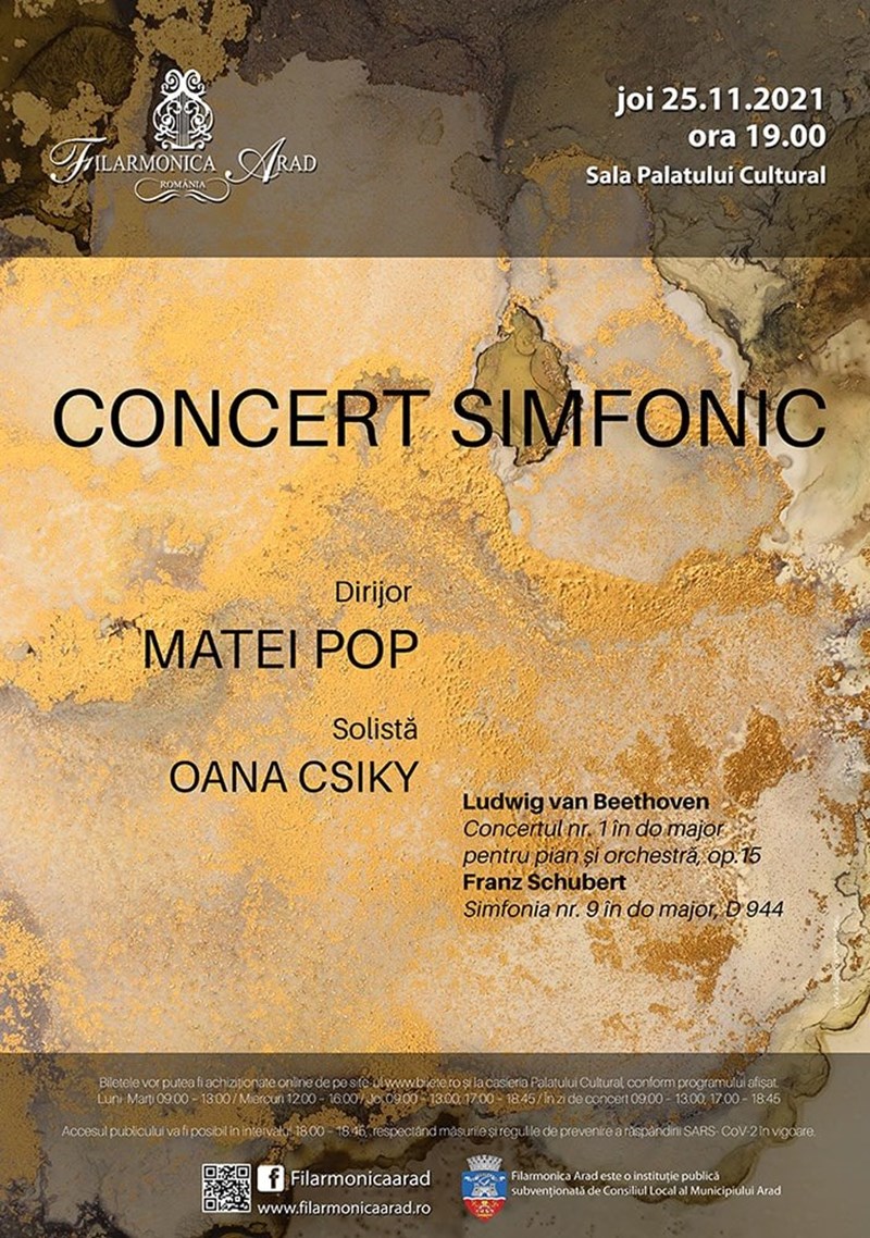 bilete Concert simfonic - Matei Pop