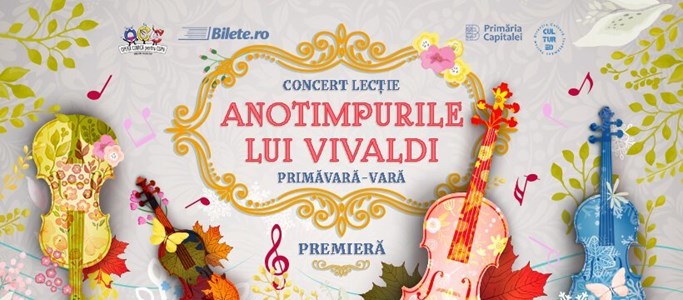 bilete Anotimpurile lui Vivaldi Primavara-Vara