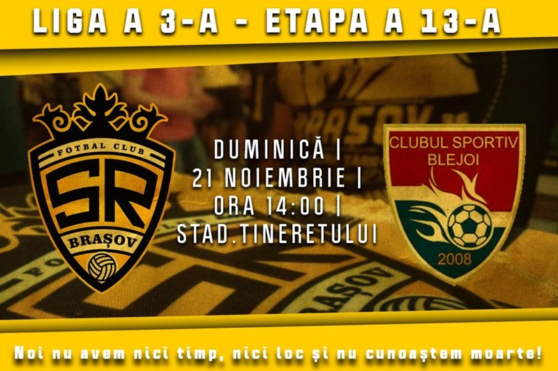 bilete SR Brasov - CS Blejoi