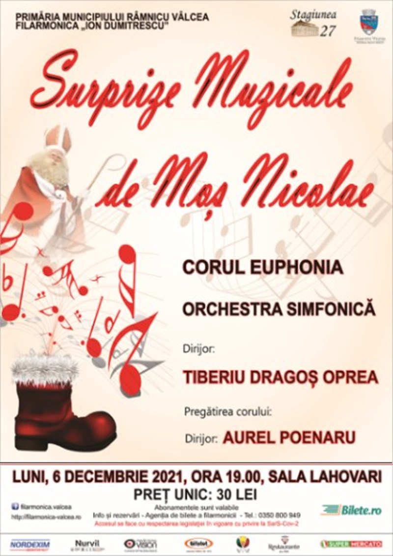 bilete Surprize Muzicale de Mos Nicolae