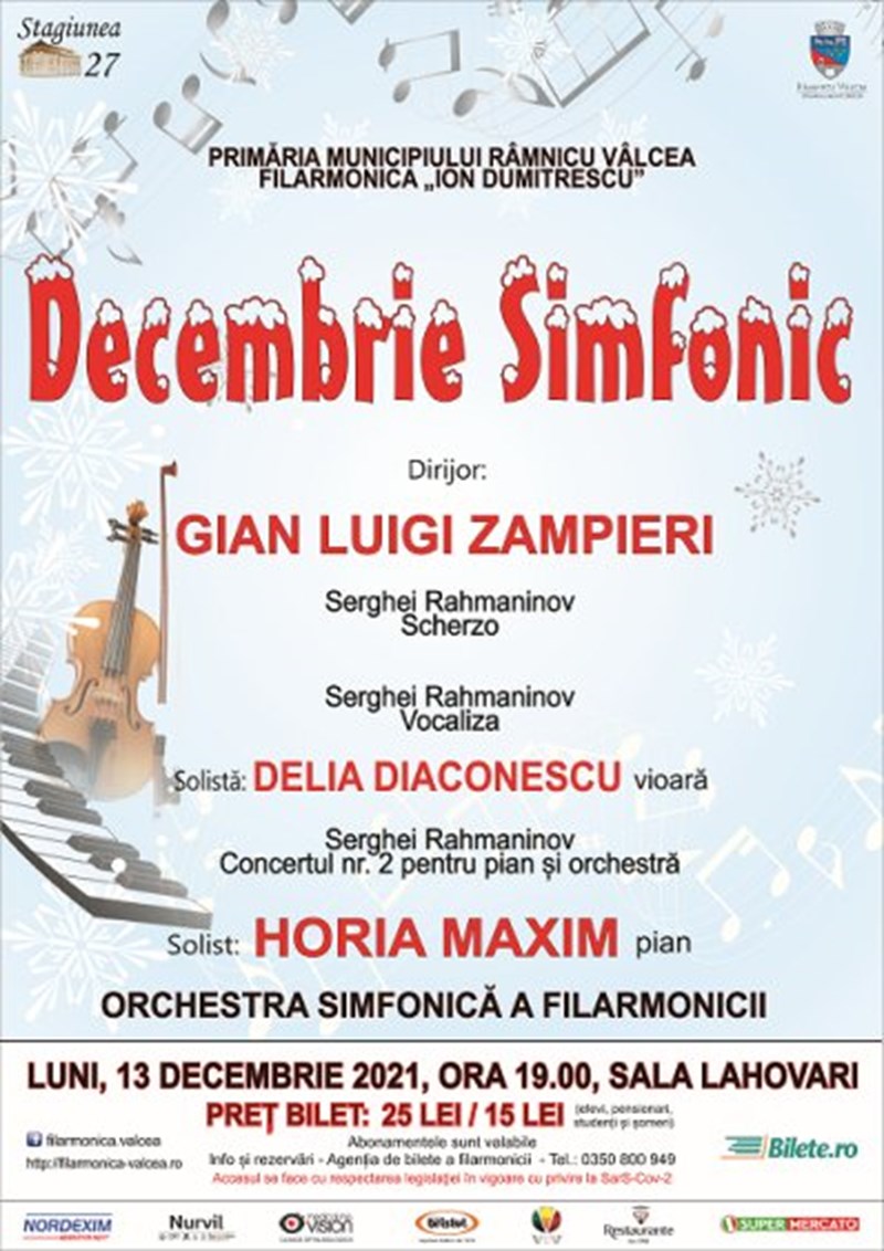 bilete Decembrie Simfonic