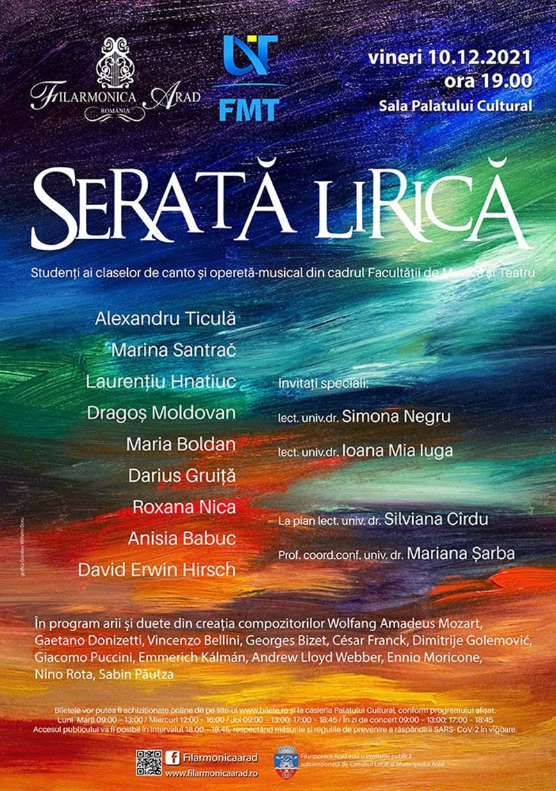 bilete Serata lirică