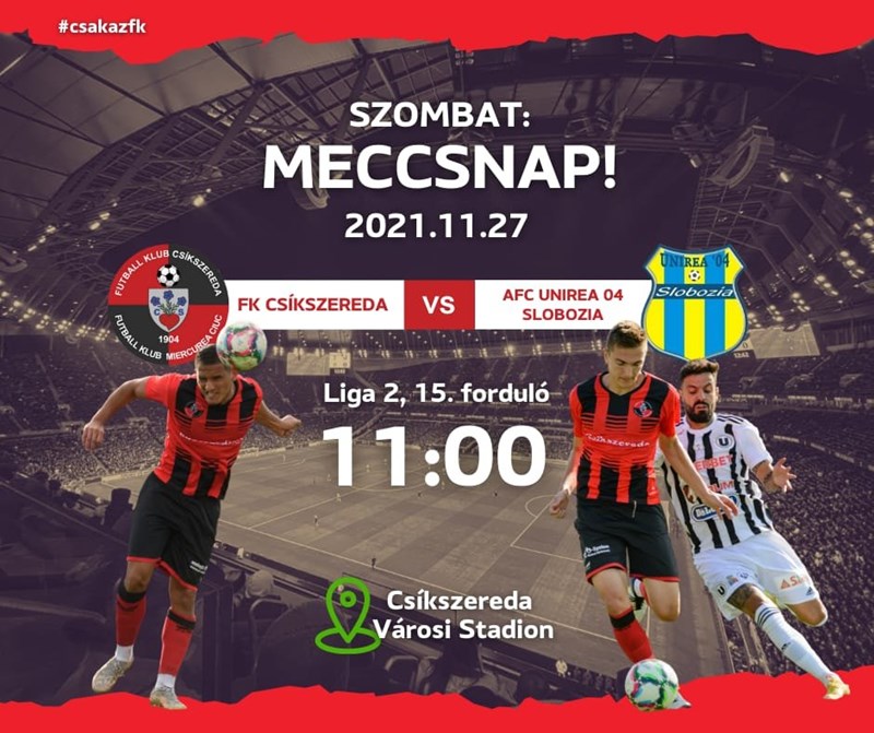 bilete FK Csikszereda - Unirea 04 Slobozia