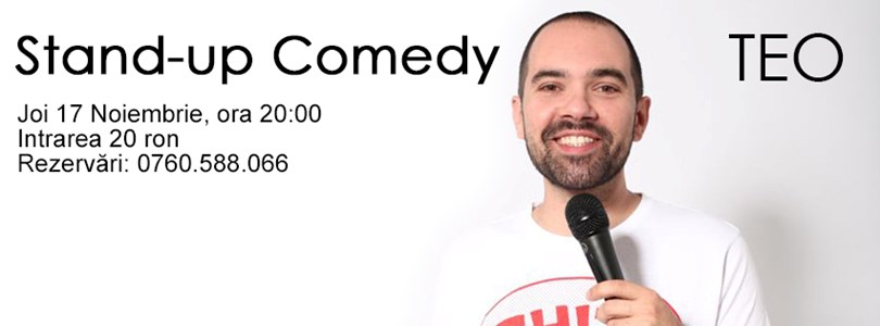 bilete Stand- Up Comedy cu Teo at Arena Pub Regie