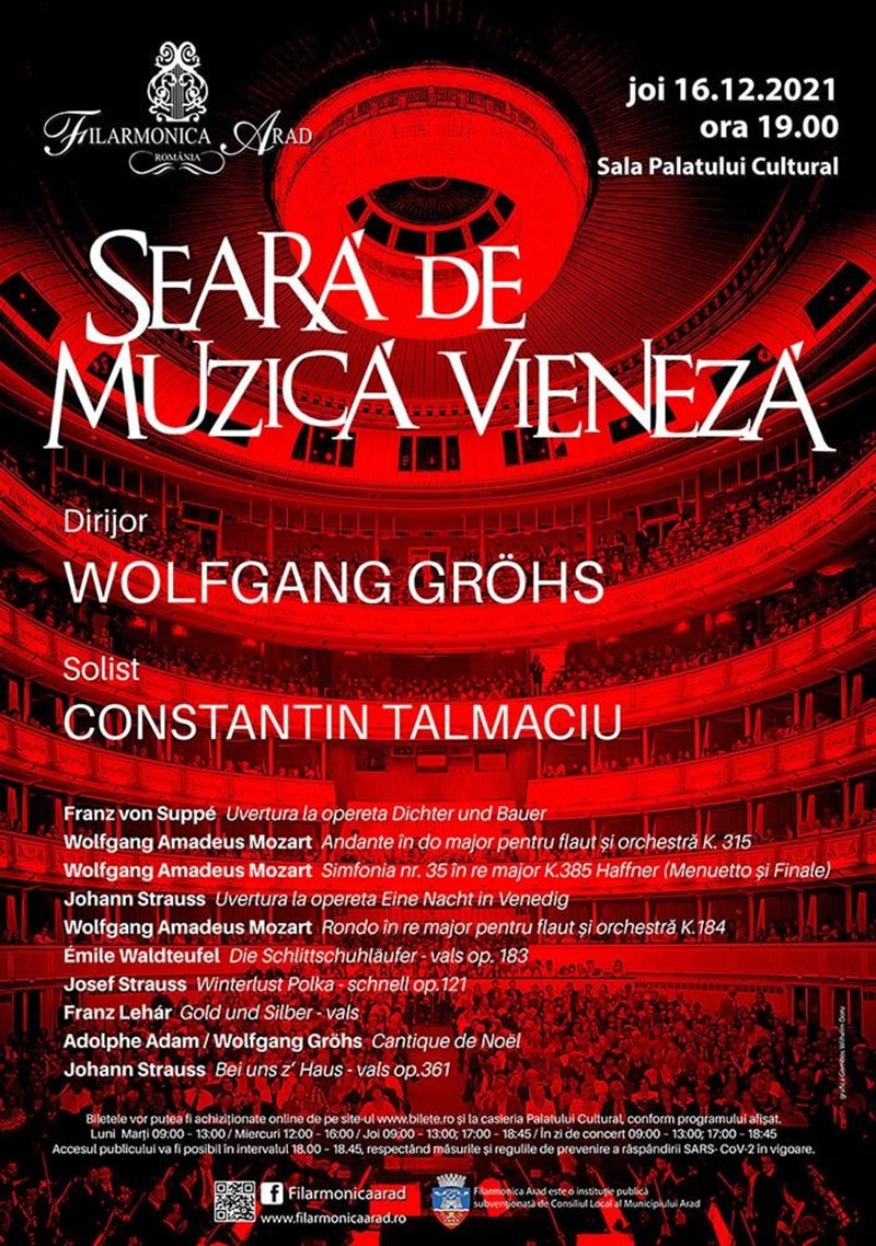 bilete Seara de muzica vieneza