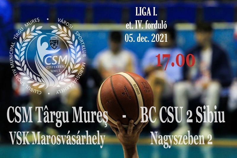 bilete CSM Targu Mures - CS CSU 2 Sibiu - baschet