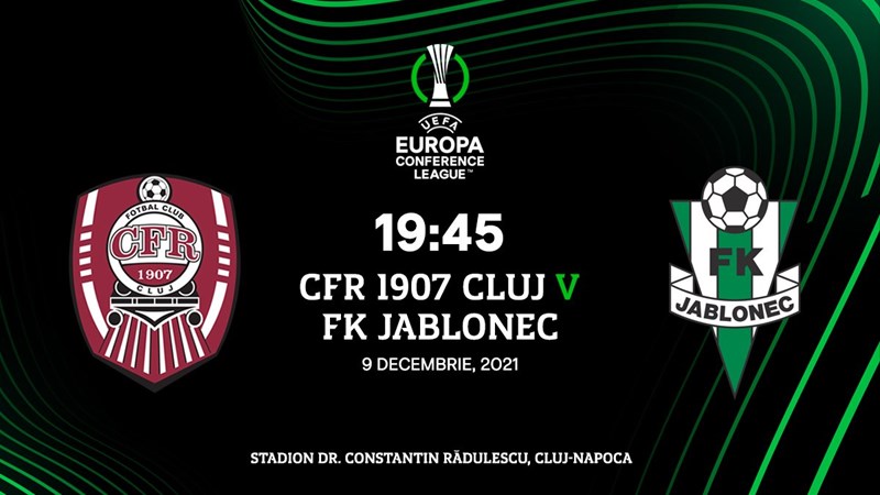 bilete UEFA Conference League - CFR Cluj - FC Jablonec