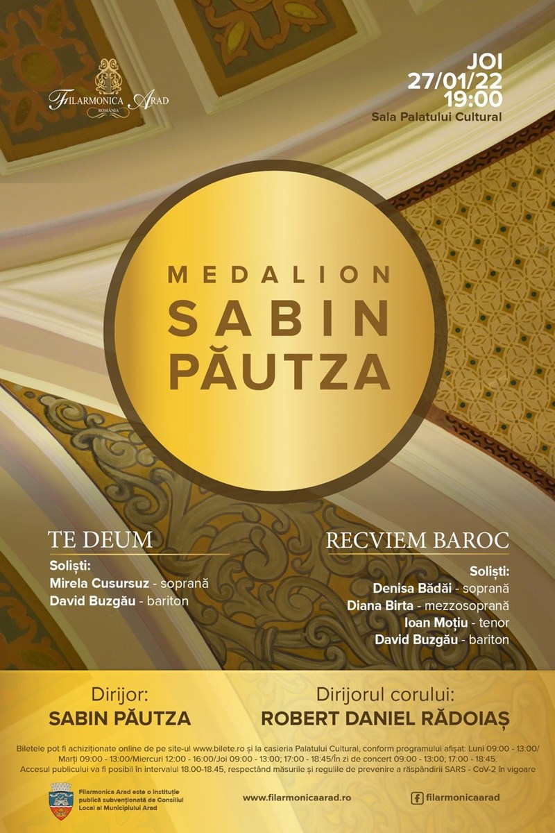 bilete MEDALION SABIN PĂUTZA
