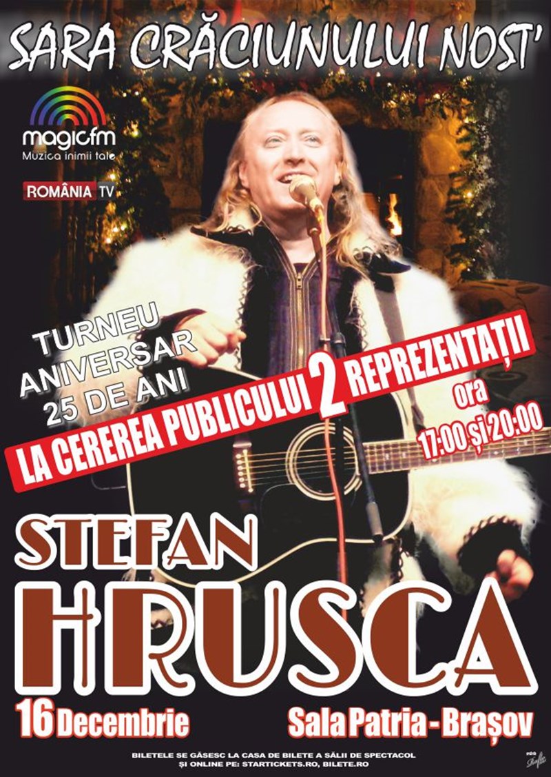 bilete Stefan Hrusca - Sara Craciunului Nost'
