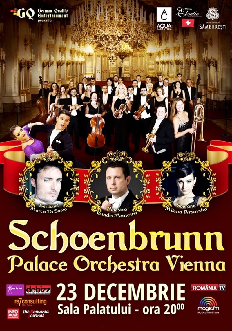 bilete Schoenbrunn Palace Orchestra Vienna