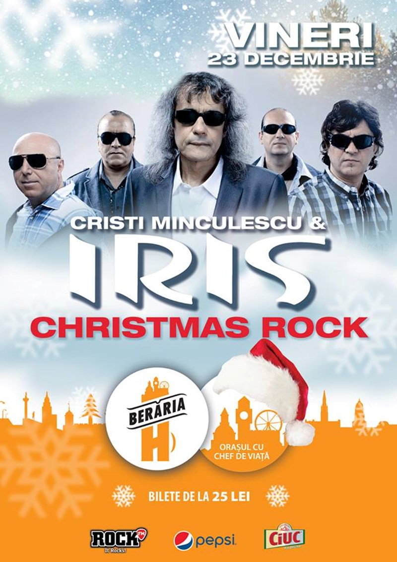 bilete Cristi Minculescu & Iris - Christmas Rock