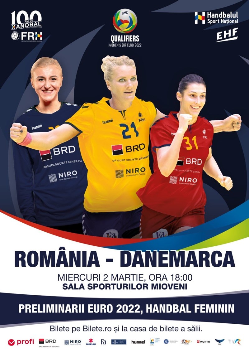 bilete Romania - Danemarca - Handbal