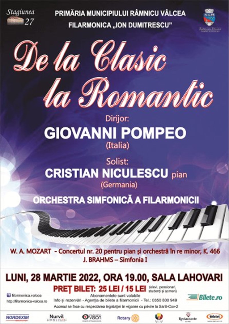 bilete De la Clasic la Romantic
