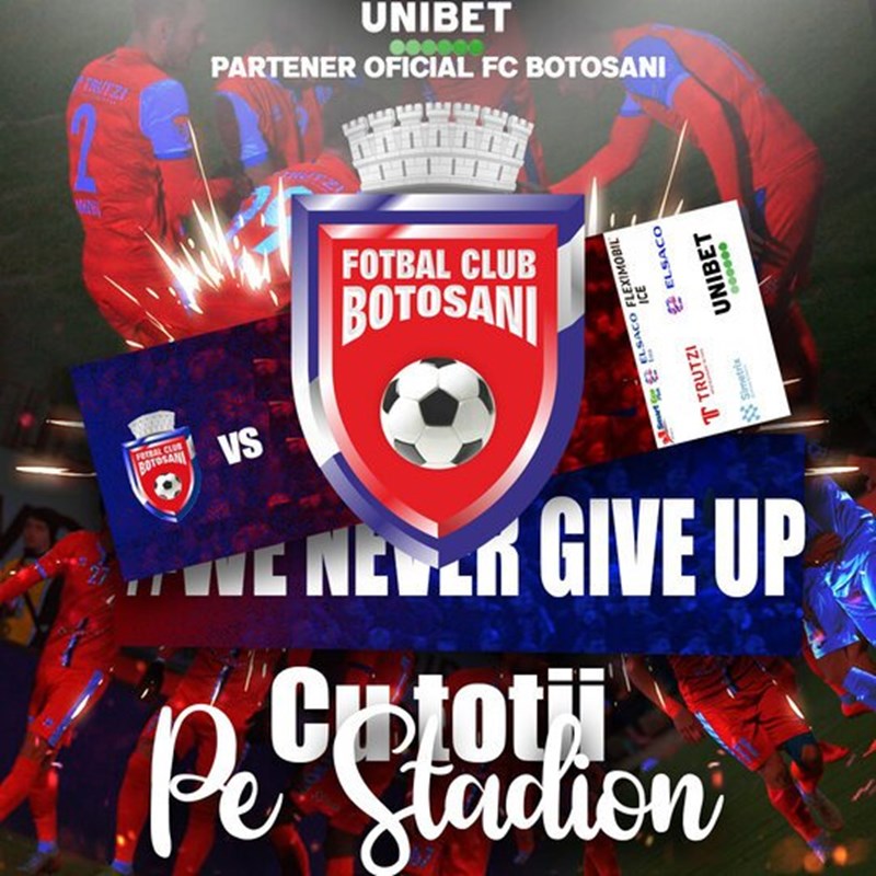 bilete FC Botosani - UTA Arad - Casa Liga 1