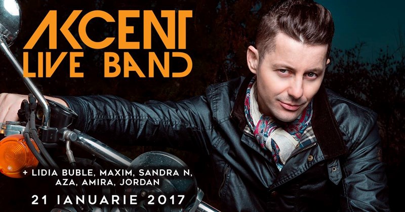 bilete Akcent & Live Band