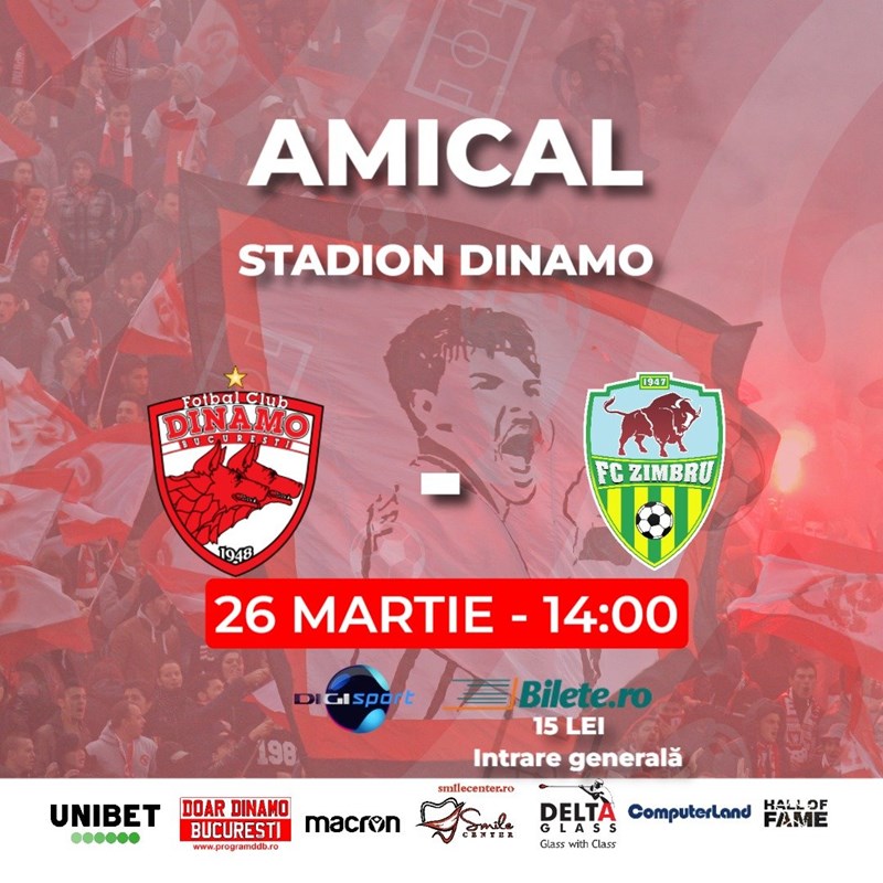 bilete FC Dinamo - FC Zimbru