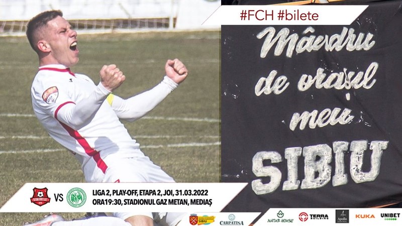 bilete AFC Hermannstadt - Concordia Chiajna - PLAY-OFF