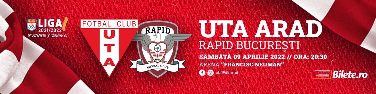 bilete UTA Arad - FC RAPID - PLAY-OUT