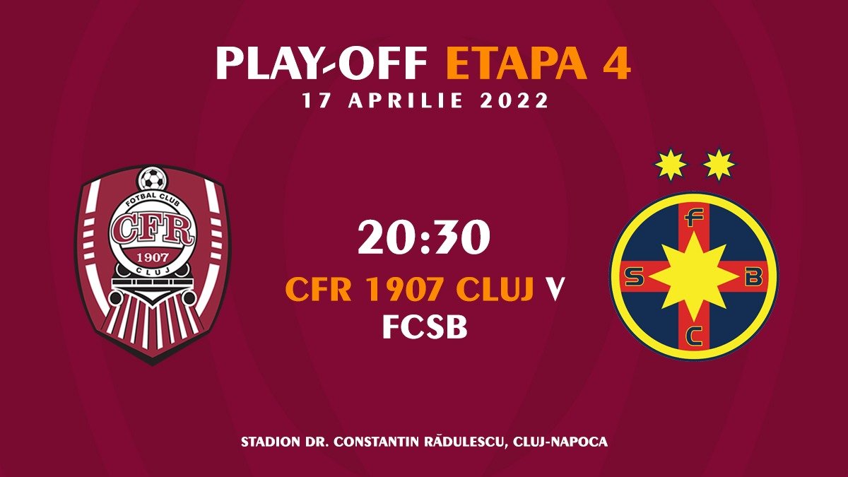 Cfr 1907 Cluj Fcsb Play Off Sold Out 17 Apr 2022