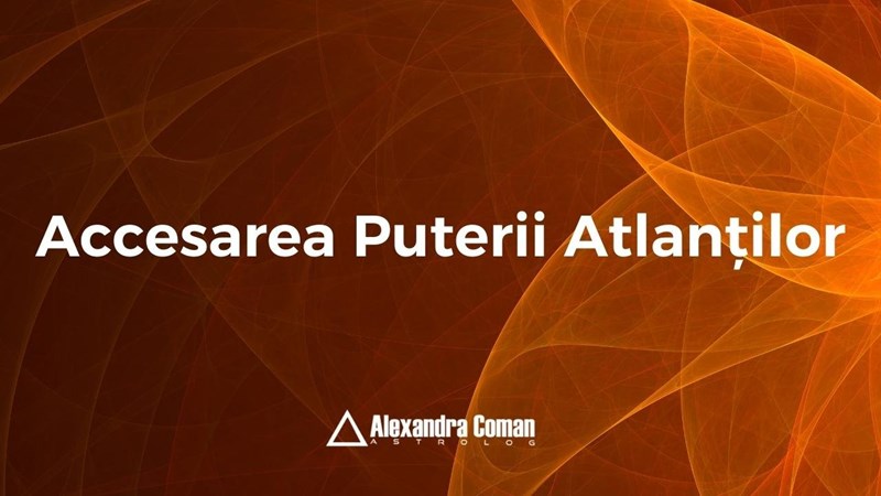 bilete Webinar: Accesarea puterii Atlantilor by Alexandra Coman