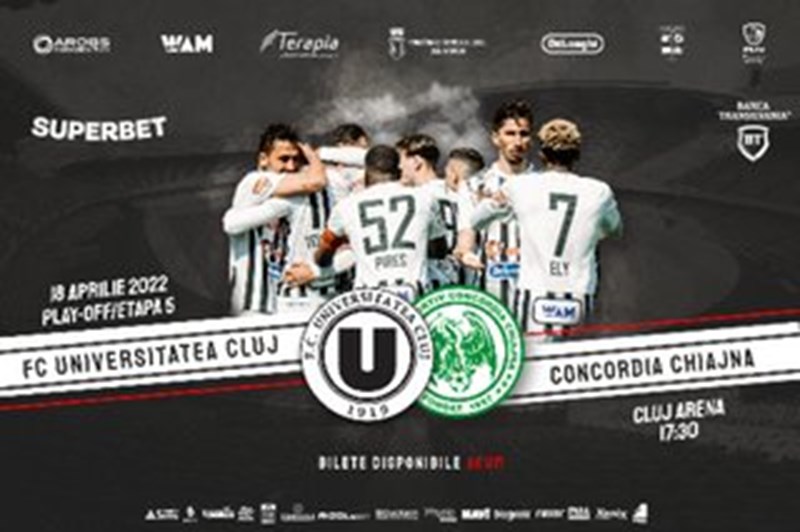 bilete FC Universitatea Cluj - CS Concordia Chiajna