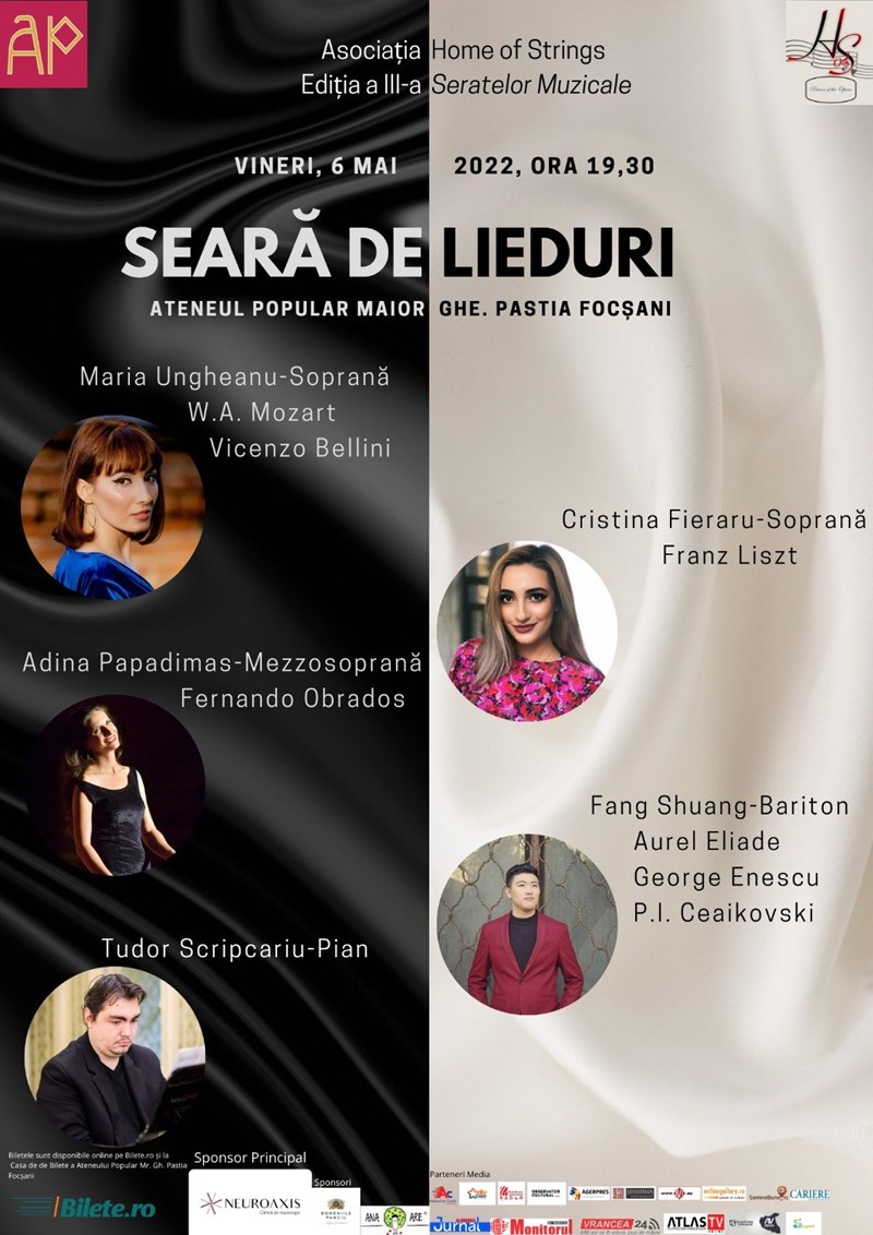 bilete Seara de lieduri