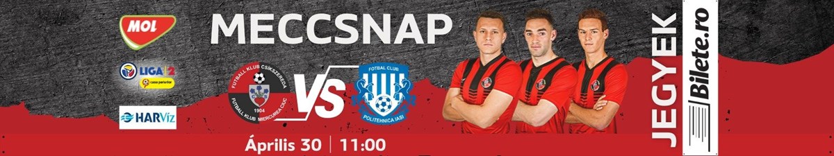 bilete FK Csikszereda - ACSM Politehnica Iasi