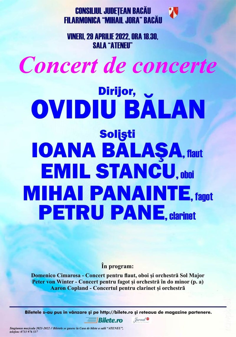 bilete Concert de concerte