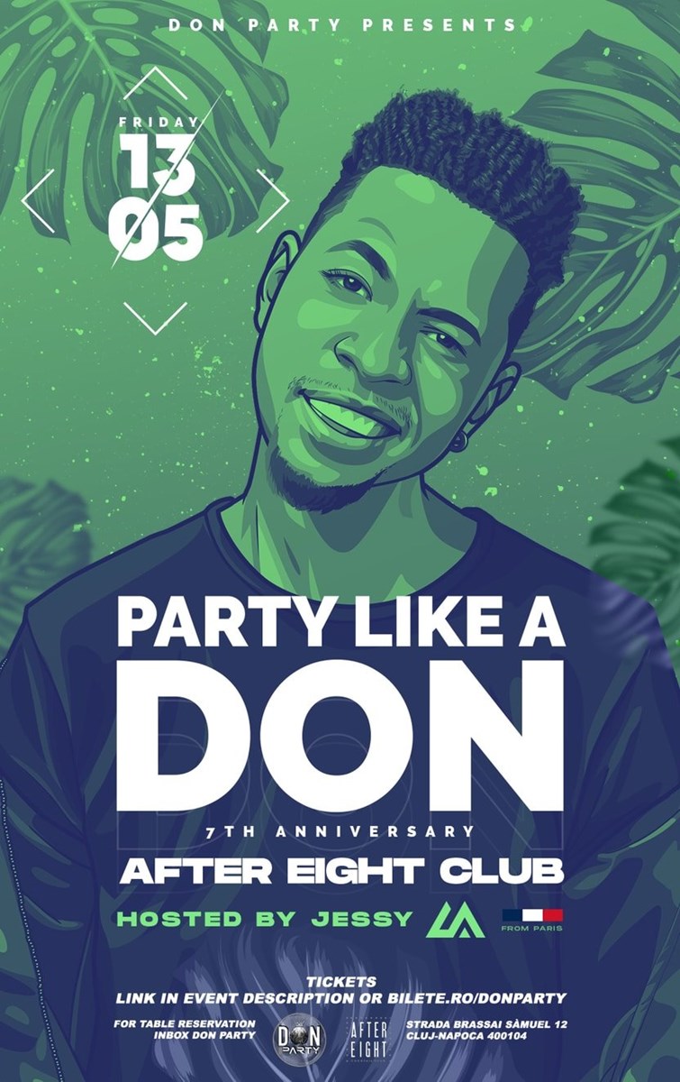 bilete Party Like A DON (7TH ANNIVERSARY)