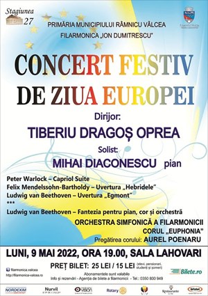 Concert Festiv de Ziua Europei