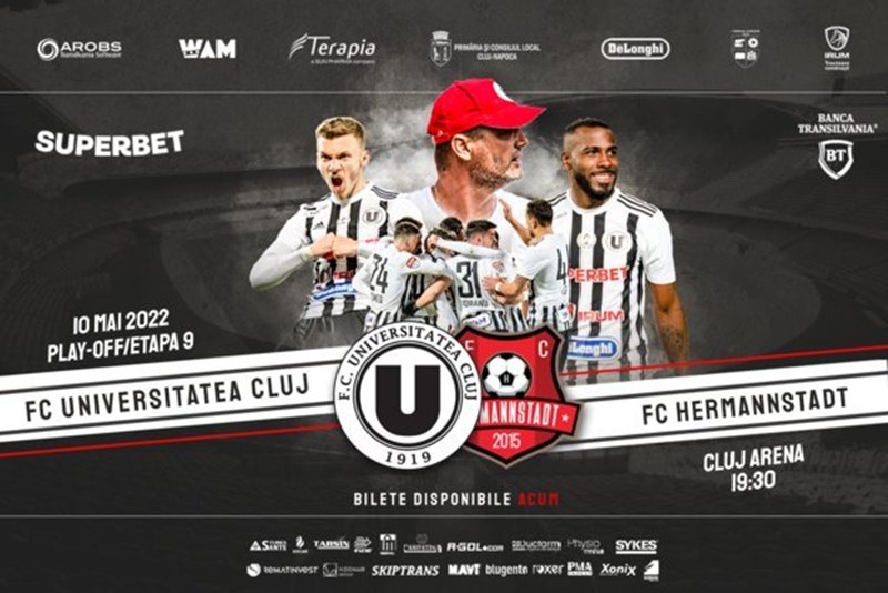 AFC Hermannstadt - Universitatea Cluj » Live Ticker & Stream + Quoten