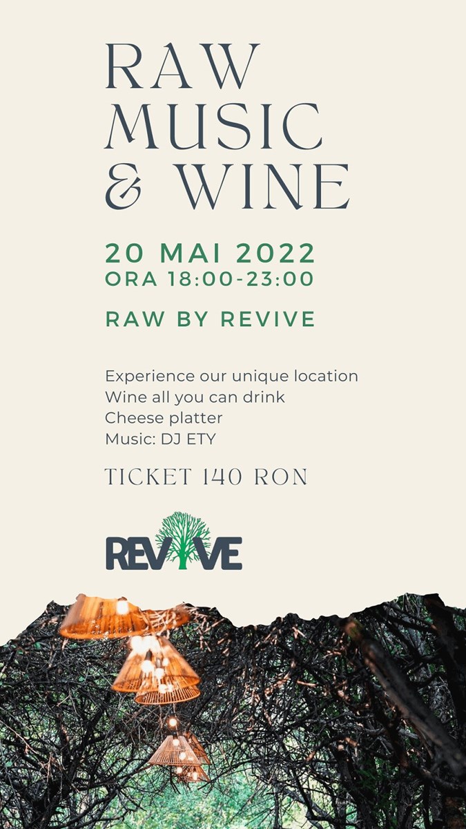 bilete RAW, MUSIC & WINE
