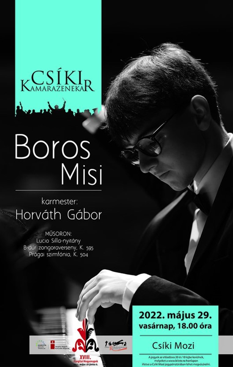 bilete Boros Misi și Orchestra de Cameră Ciuc