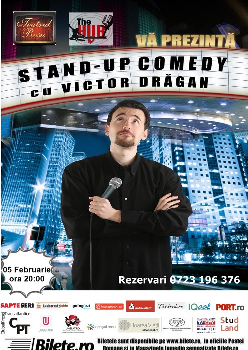 bilete Stand Up Comedy cu Victor Dragan